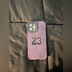 Purple 23 IPhone Cover 12 Pro Max